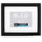 Black Belmont Frame with Mat by Studio Décor®
